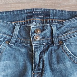 HUDSON Denim Jeans Bootcut Ripped Style #w170dhk